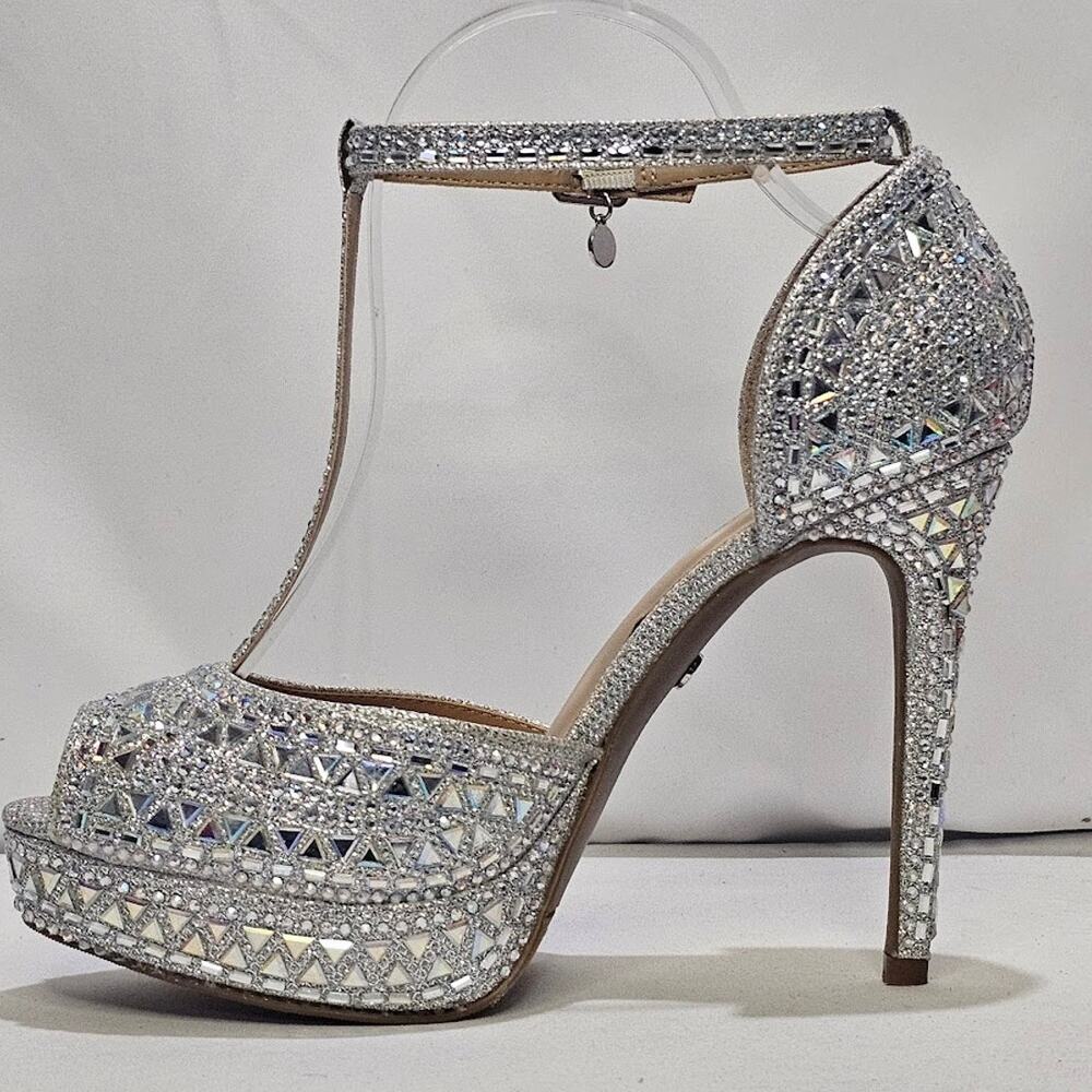 Thalia Sodi Women's Chace Embellished Platform Pumps Size 8.5W  NWT - Picture 4 of 7